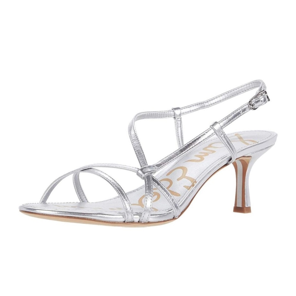 New Sam Edelman Judy Strappy Leather Heeled Sandals 7